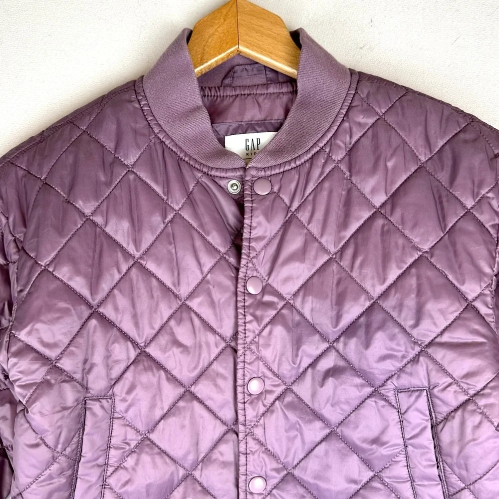 Gap Lightweight Quilted Puffer Jacket Water Resistant Outdoor Sz M